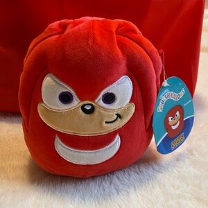 Squishmallows Sonic the Hedgehog Knuckles Plush - NWT
